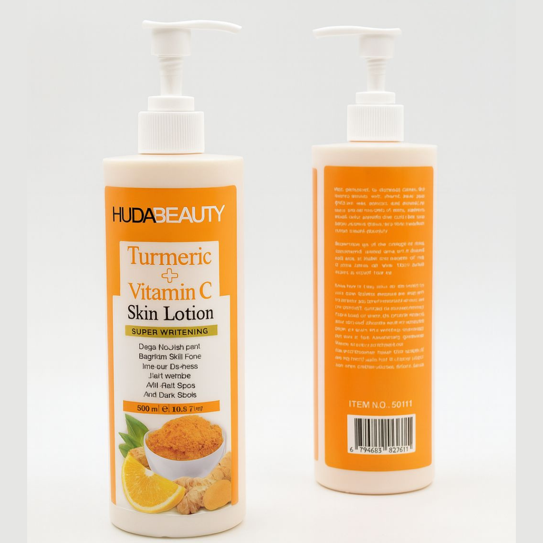 Huda Beauty Turmeric + Vitamin C Body Lotion